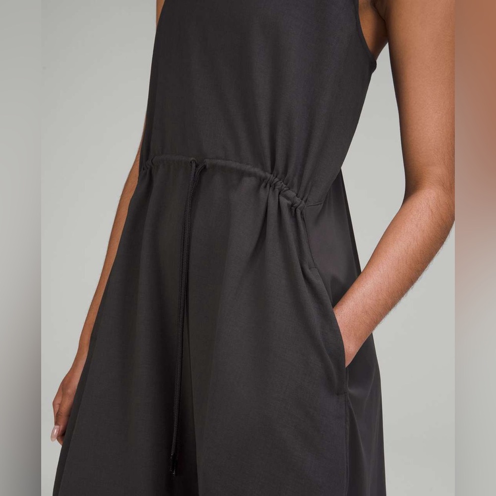 lululemon athletica Grey Drawstring Tank Dress - Picture 4 of 7